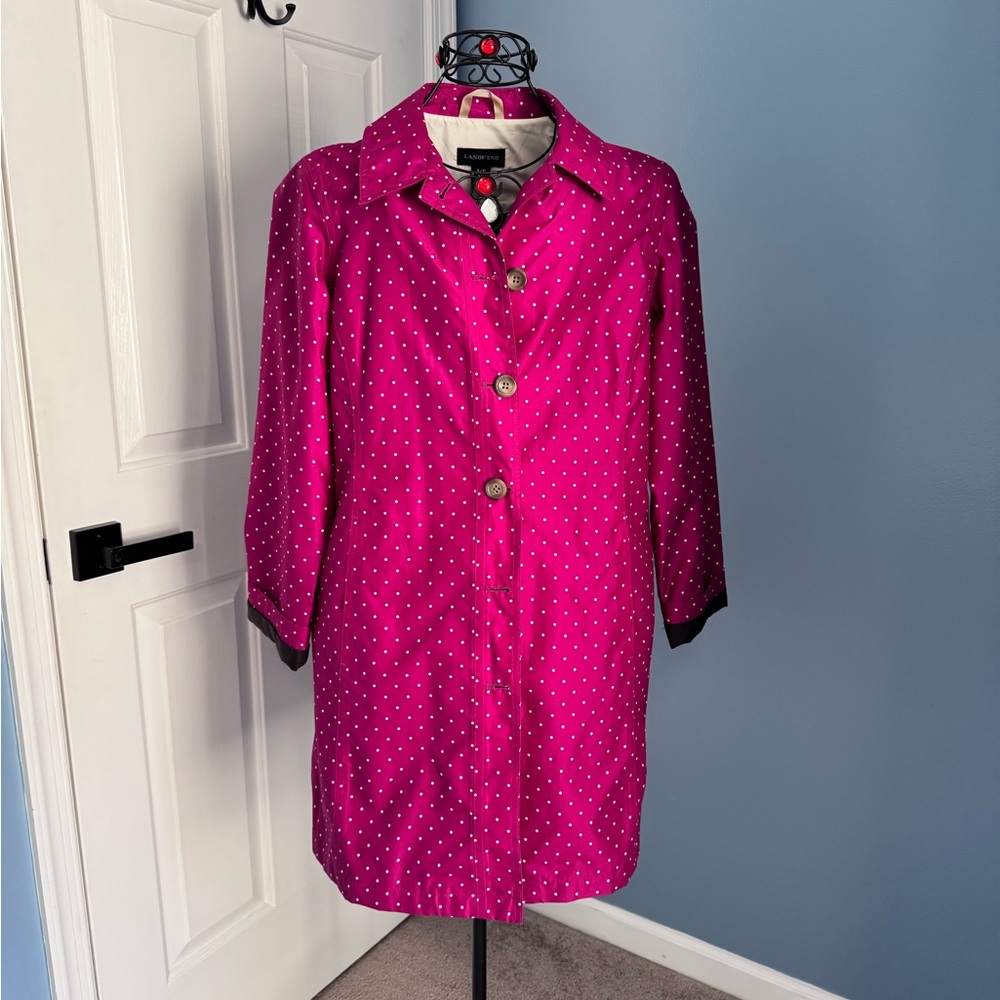 Women’s polka dot jacket size 6-8 small petite